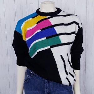 Vintage 80s ski sweater